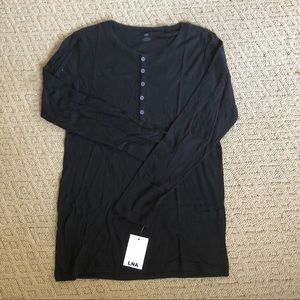 NWT LNA Lightweight Long-Sleeve